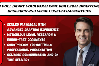 draft motions, petitions, lawsuits, and legal pleadings