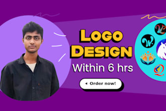 professionally design a creative and modern logo for you