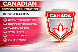 register or incorporate your canada business with cra, gst hst, bn and trademark