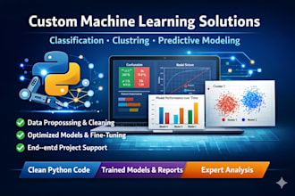 do classification, clustering, machine learning, ml python