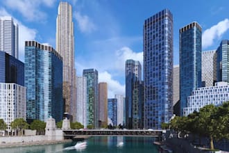 do 3d cgi high rise,skyscraper,commercial tower,office building and mixed use