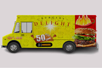 do van wrap , car wrap and vehicle wrap design