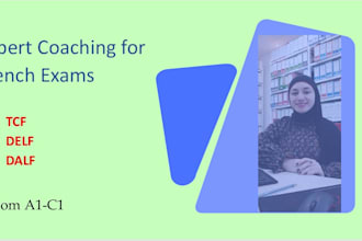 be your french tutor for tcf, delf, and dalf exam success