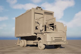 create a truck or vehicle for your VR simulator