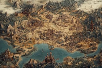 design custom fantasy dnd maps