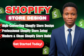 rebuild and fix shopify store design shopify dropshipping shopify website