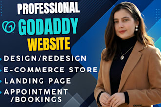 design godaddy website, redesign godaddy website design on godaddy builder