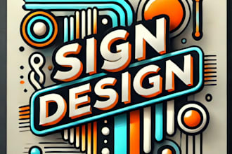 design professional signboards, billboards, and shop signage