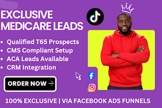 set up facebook ads for medicare and aca qualified leads