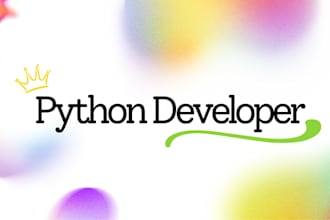 be python programmer, react web and next js, html css developer