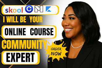 be kajabi VA kajabi expert kajabi online course  learnworlds kajabi community