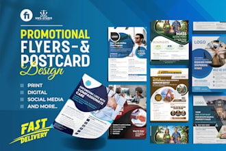 design business flyers and marketing materials