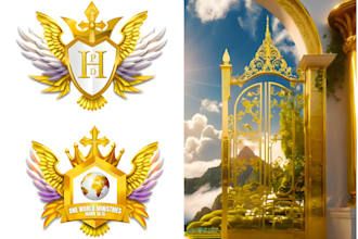 do modern church, ministry christian and religious logo design