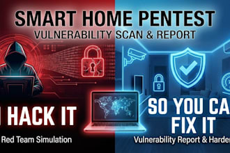 do smart home penetration test and vulnerability scan