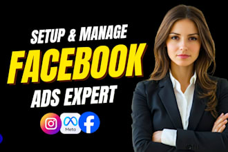 setup shopify meta ads, facebook ads campaign and instagram ads manager