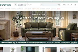 build 7figure furniture shopify store,  heated planket store, ecommerce website