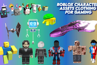 create high quality roblox ugc accessories game assets