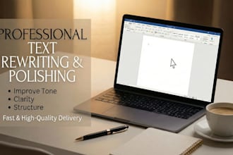 professionally rewrite and polish your text or emails