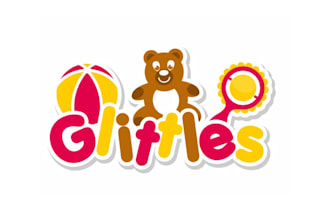design a premium a toy shop, kids shop, baby and kids logo