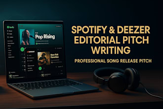 write a refined spotify and deezer editorial pitch for your song release