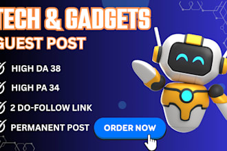 publish technology and gadgets guest post on da 38 tech blog
