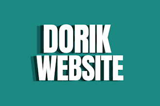 maintain your dorik website for you at dorik