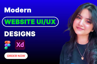 figma ui ux design or website ui design, website mockup or mobile app ui design