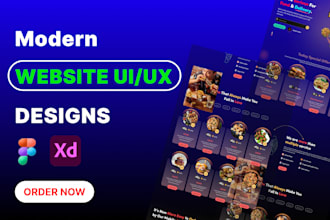 do figma design, figma website, figma uiux, landing pages UI UX
