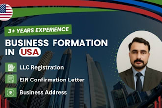 register USA llc, business formation in US, ein, for non US