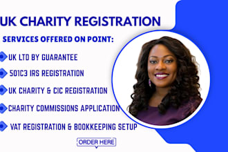 do UK charity registration, cio or cic setup with charity commission
