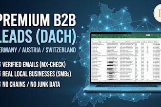 provide b2b leads for the german speaking market