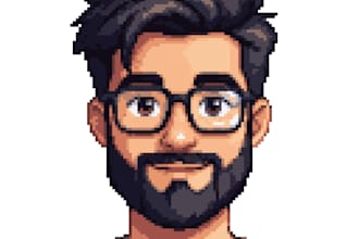 design custom pixel art icons or avatars