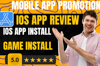 mobile app promotion improve IOS review, ios install, game app promotion
