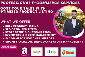 do seo optimized product listing for your e commerce store