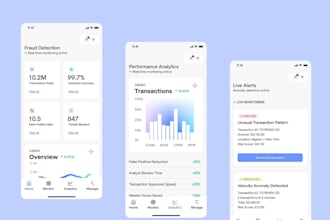 develop risk assessment app, fraud detection app, security compliance app