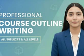 create professional course outlines for any subject