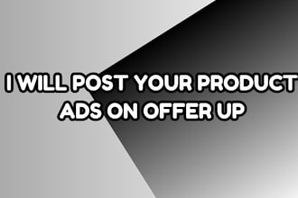 post your product ads on offer up marketplace