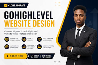 build gohighlevel landing page ghl funnel ghl website ghl automation