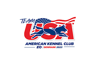 design american kennel club open team logo