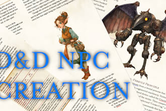 create npcs for your dnd game
