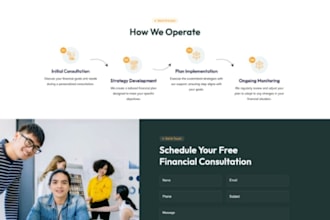 wordpress website business landing page ecommerce divi