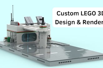 turn your idea into lego 3d