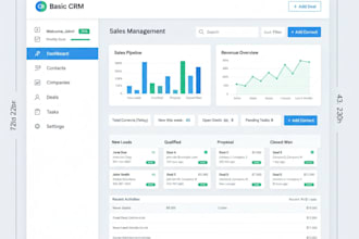 build a simple custom mini CRM or internal tool for your business
