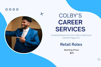 provide career services for retail roles