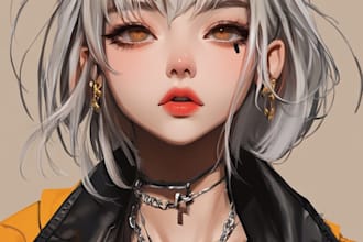create a anime character