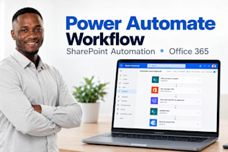 build power automate workflow, sharepoint automation and automate office 365