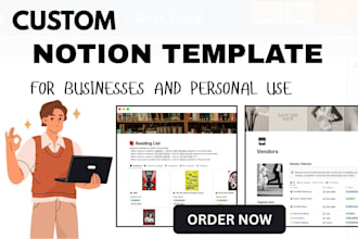 build custom notion templates for your business productivity expert automation