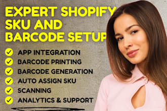setup shopify sku and barcode 506 easyscan yanet magestore singletec barcodeman