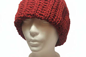crochet a custom beanie, balaclava, scarf, or hood