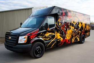 design vehicle wrap and truck decals